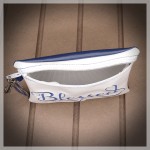 Wallet Pouch V1 Con Zipper, Inicial y Gancho/Llavero Unlined